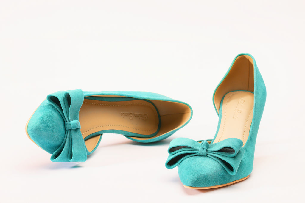 Zapato de Vestir Essaura - Verde Agua