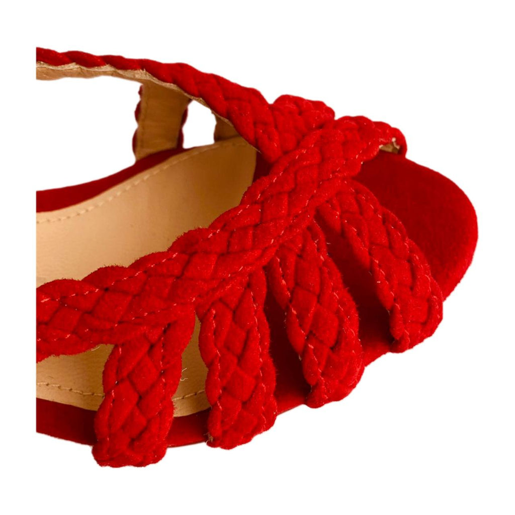 Sandalia de Vestir Elizabeth - Rojo