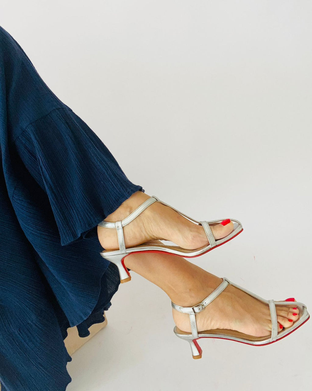 Sandalia de Vestir Carlota - Plateada