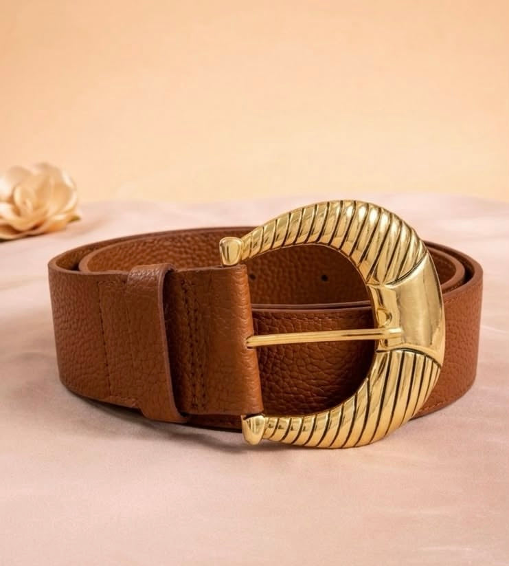 Correa de Cuero para Mujer-Colección Golden Touch