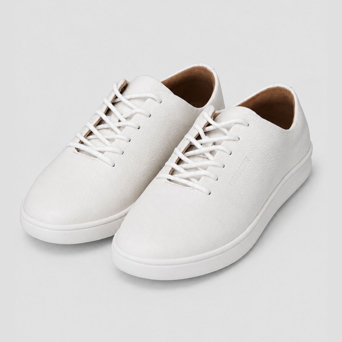 Zapatillas de Cuero Blanco Nivea