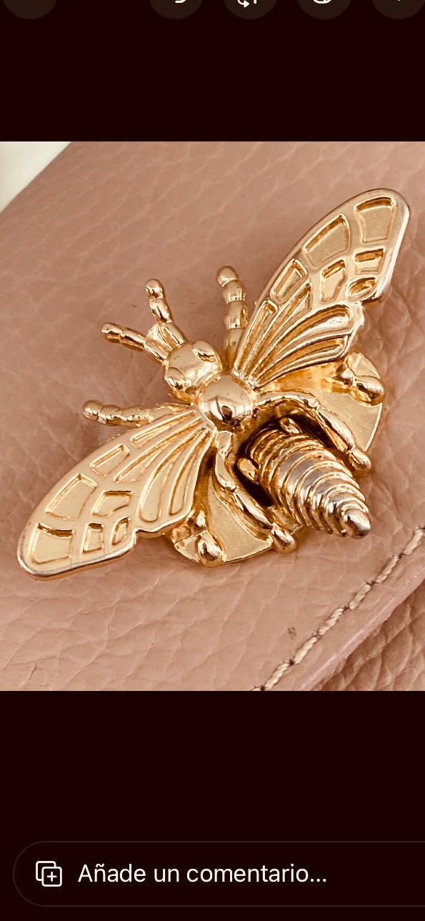 Catera Pequeña de Cuero Mini Bag Bee Queen - Bolso Minimalista y versátil