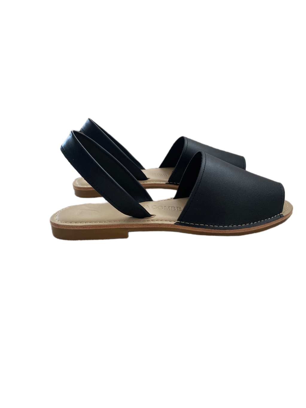 Menorquina de Cuero Ónix : Elegancia Artesanal