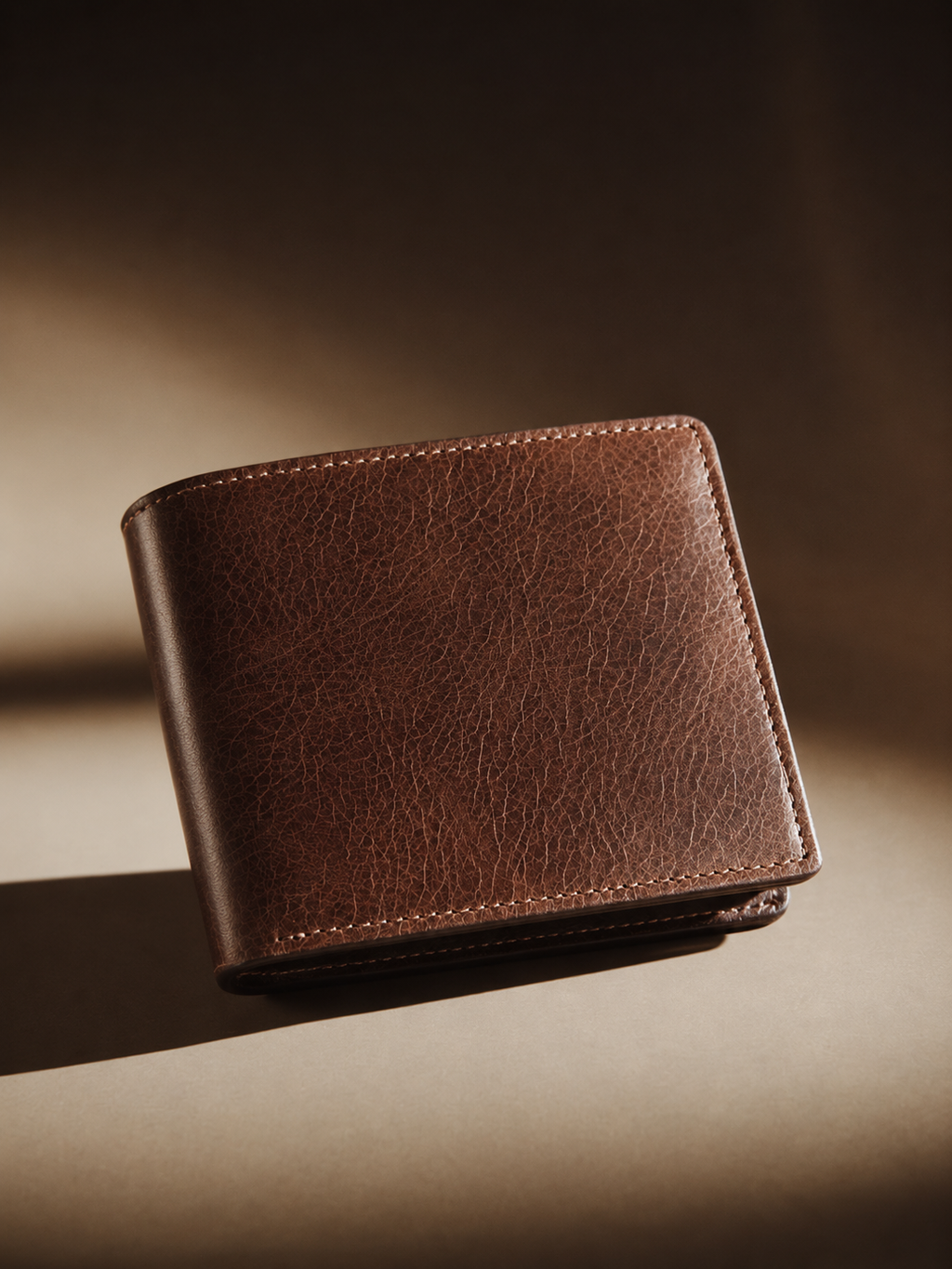 Billetera de Cuero para Hombre-Billetera Artesanal Liviana y Funcional