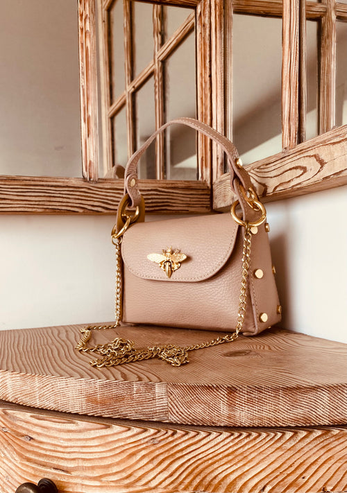 Mini Bag Bee Queen - Nude