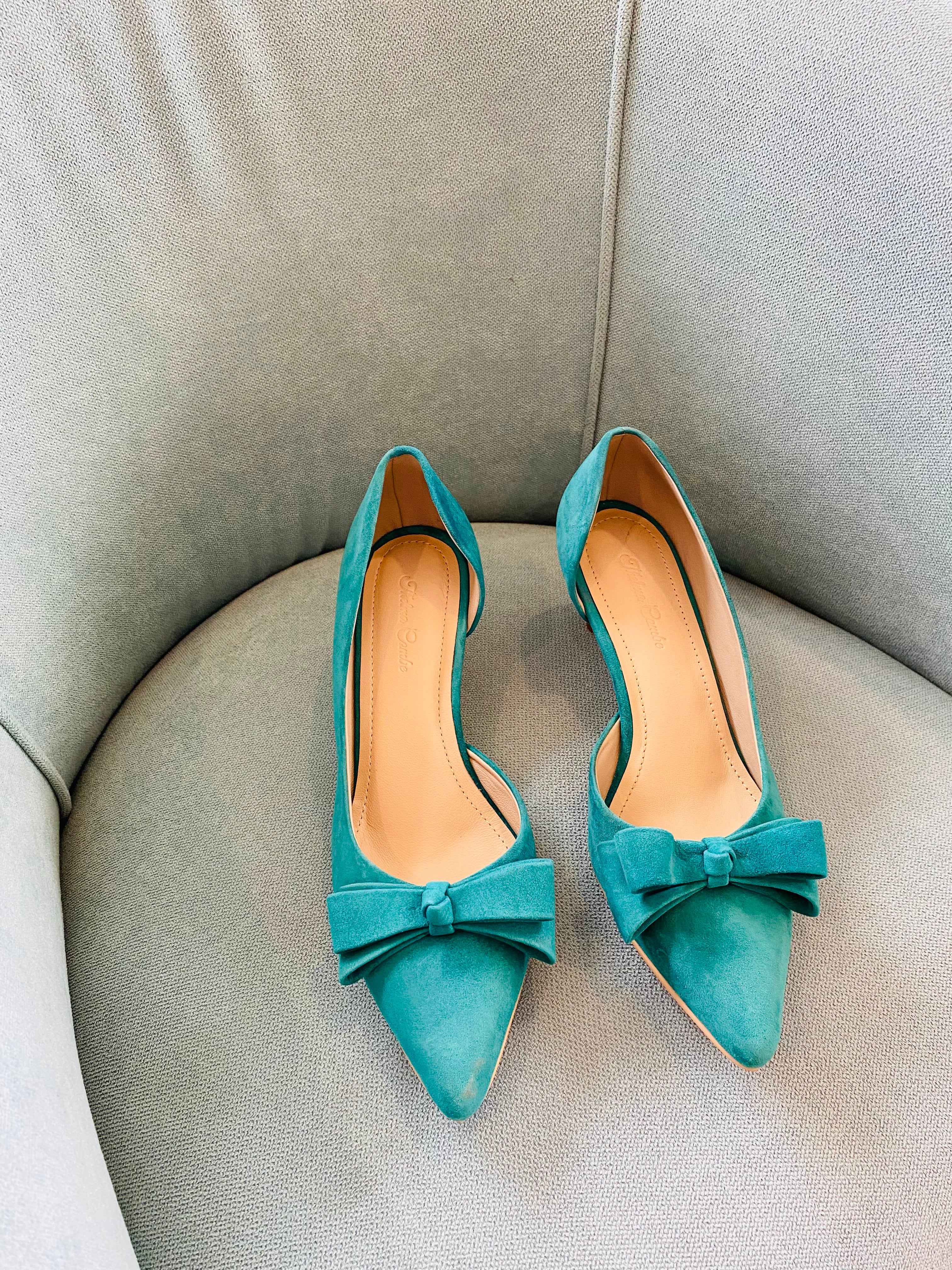 Zapato de Vestir Essaura - Verde Agua