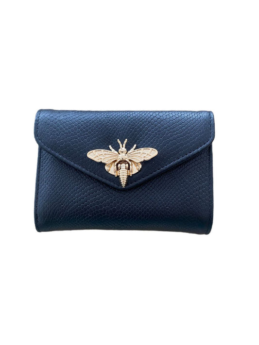 Billetera Bee Queen - Negro