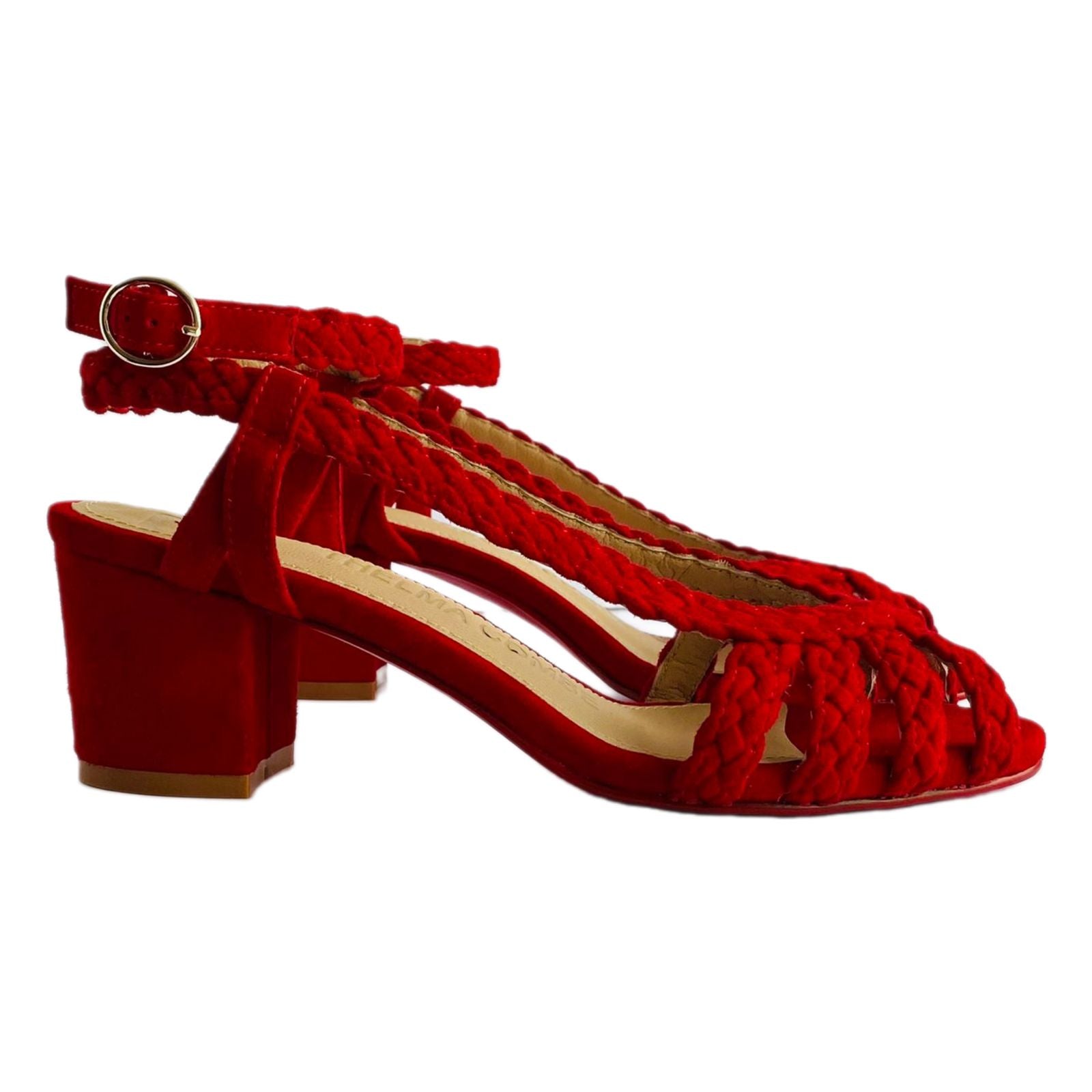 Sandalia de Vestir Elizabeth - Rojo