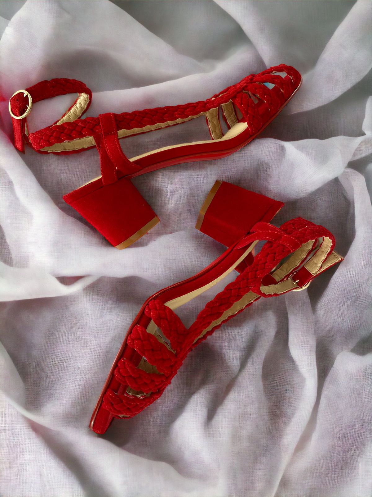 Sandalia de Vestir Elizabeth - Rojo